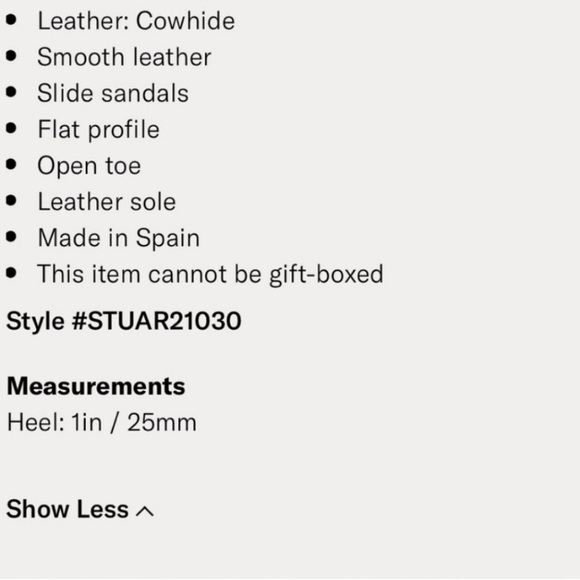 Stuart Weitzman Cami Leather Bridal Sandal - Picture 7 of 8